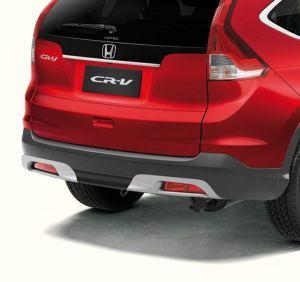 Накладки на задний бампер оригинал для Honda CR-V 2012-